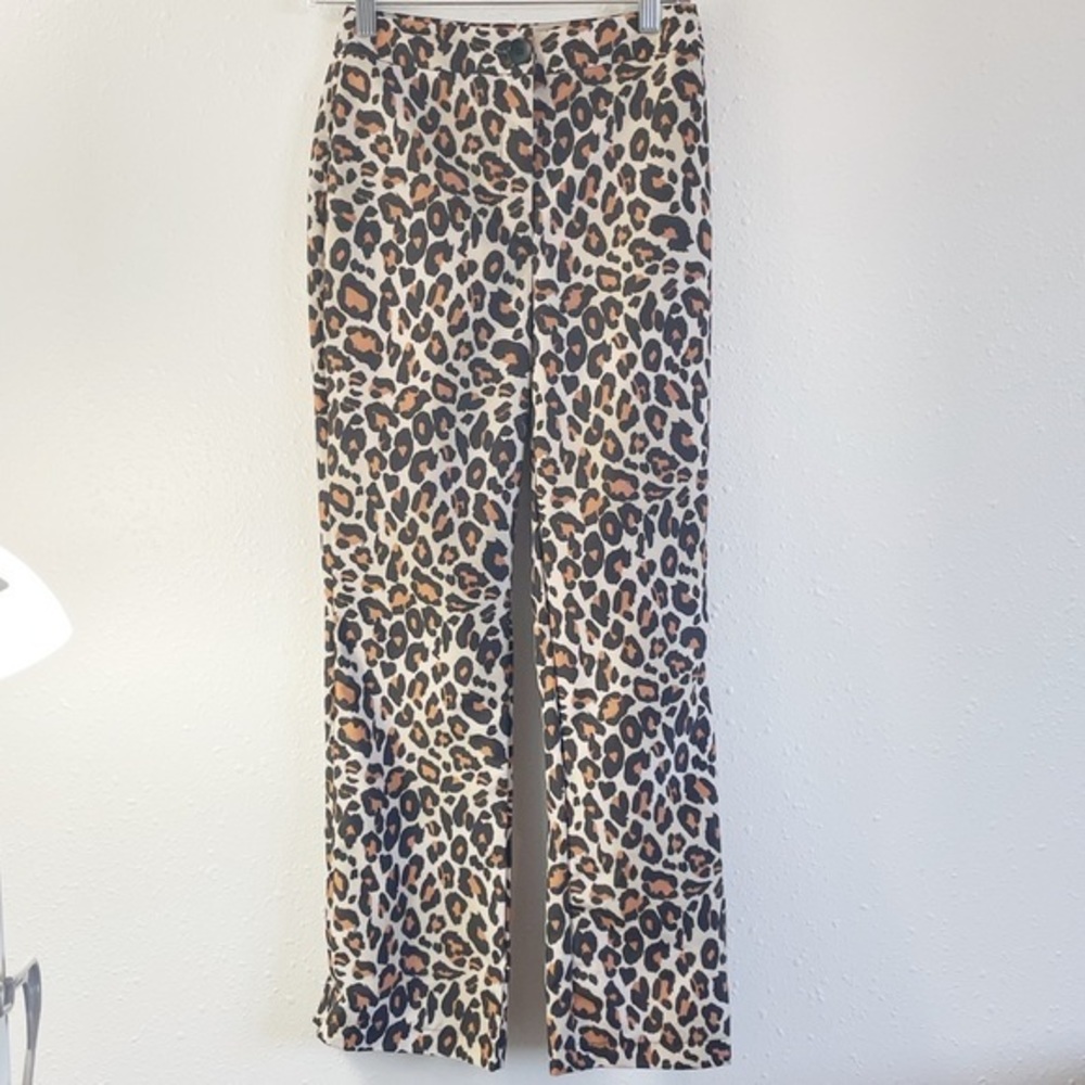 ASOS leopard print pants 00
